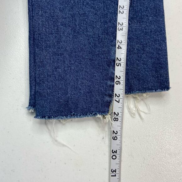 Adriano Goldschmied Women 25R Jeans Twisted Alexis High Rise Straight Crop - Picture 13 of 15